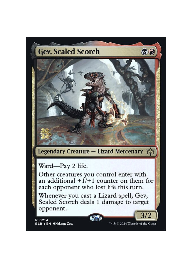 Gev, Scaled Scorch - Foil