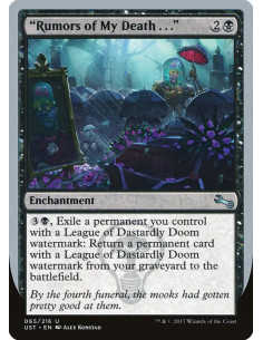 "Rumors of My Death . . ." - Foil