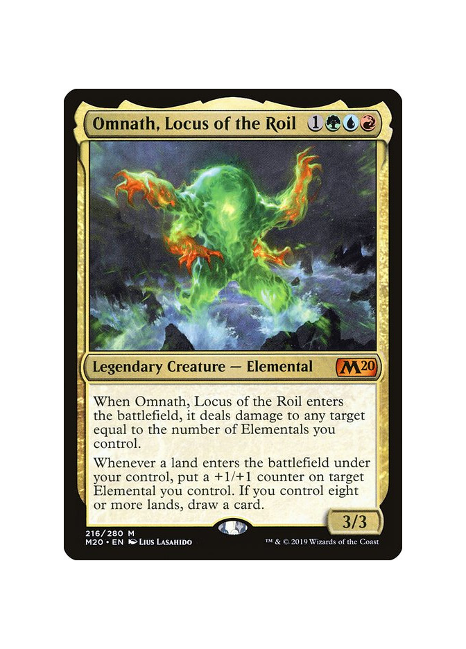 Omnath, Locus of the Roil - Foil