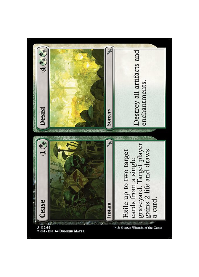 Cease // Desist - Foil