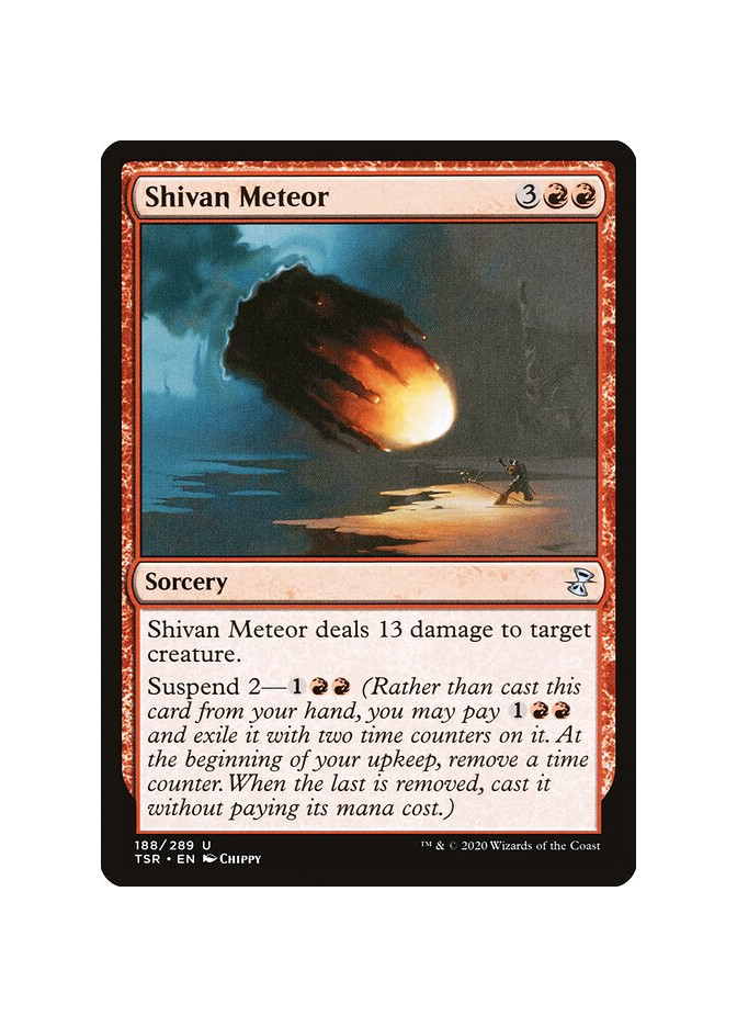 Shivan Meteor - Foil