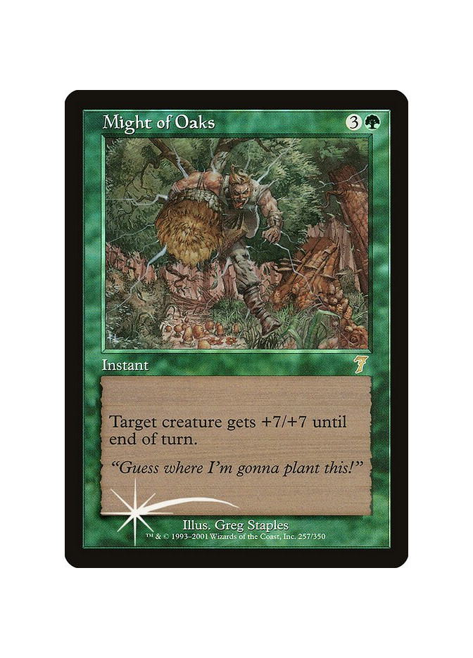Might of Oaks - Foil