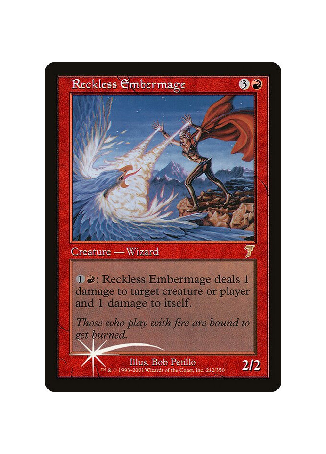 Reckless Embermage - Foil