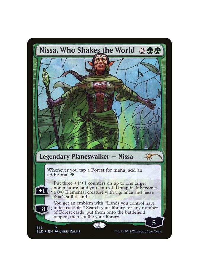 Nissa, Who Shakes the World - Foil
