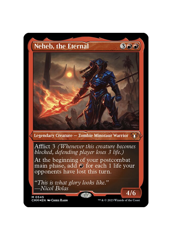 Neheb, the Eternal - Foil