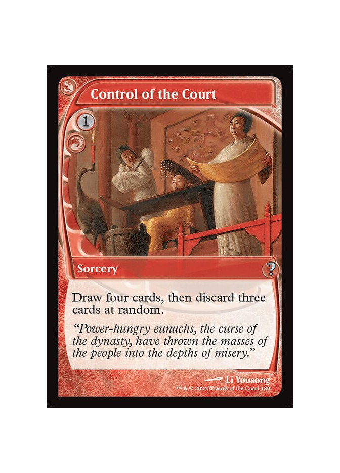 Control of the Court