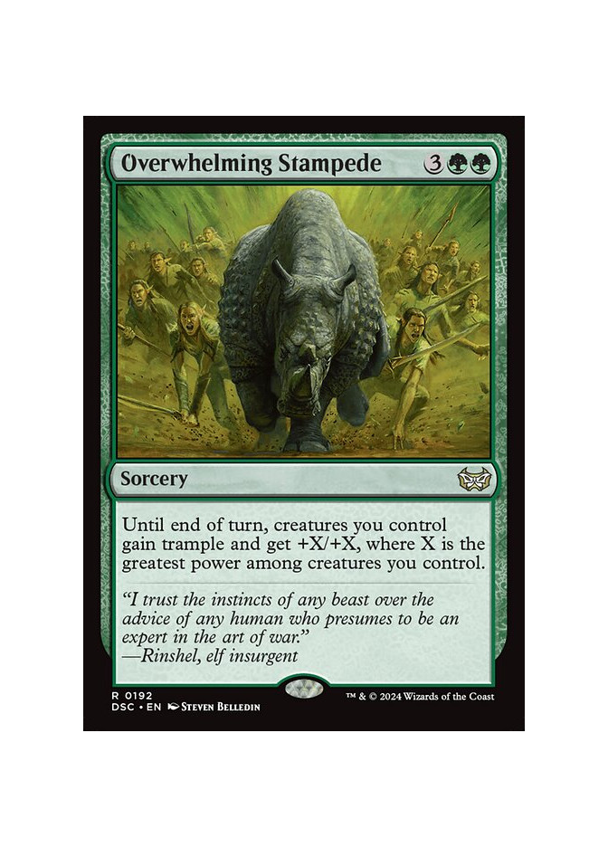 Overwhelming Stampede