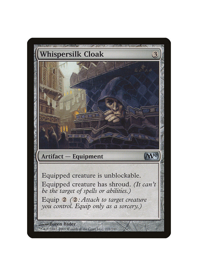 Whispersilk Cloak - Foil