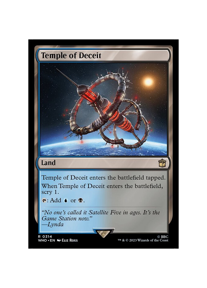 Temple of Deceit - Foil