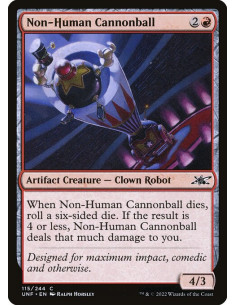 Non-Human Cannonball - Foil
