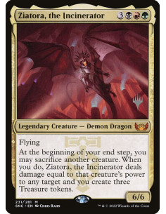 Ziatora, the Incinerator - Foil