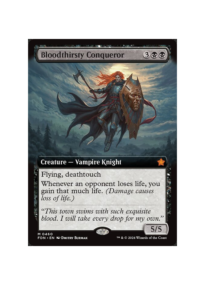 Bloodthirsty Conqueror - Foil