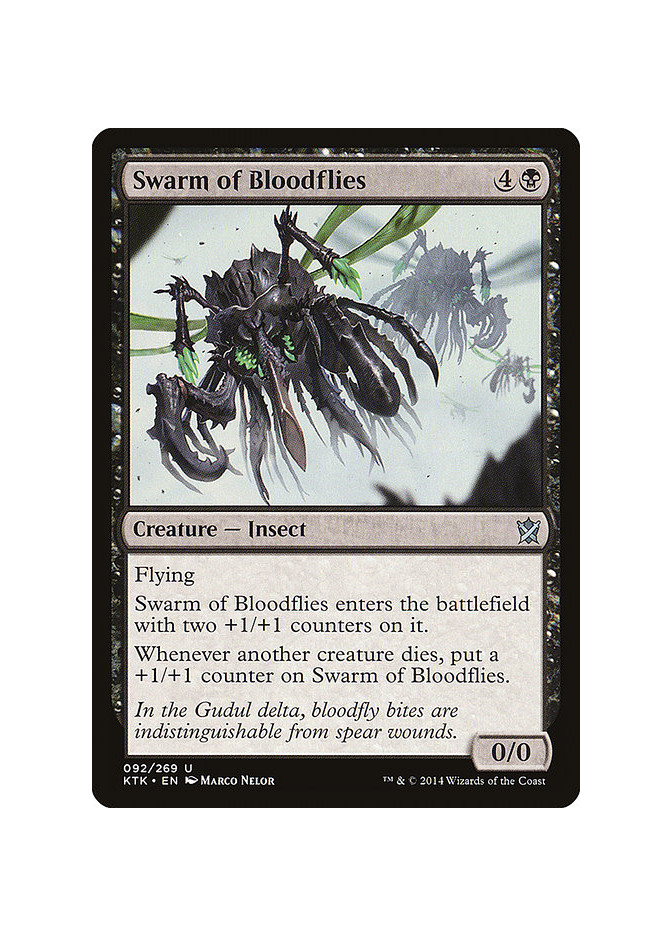 Swarm of Bloodflies - Foil