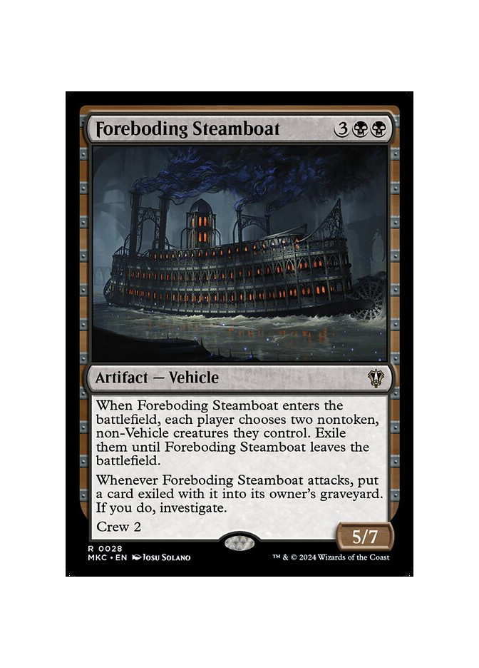 Foreboding Steamboat