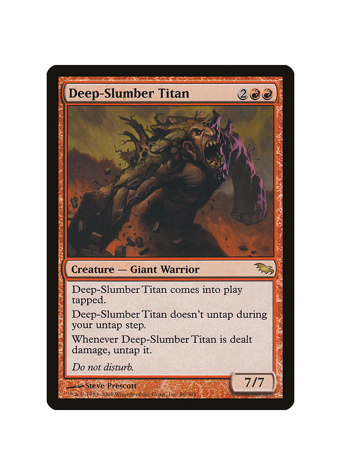 Deep-Slumber Titan - Foil