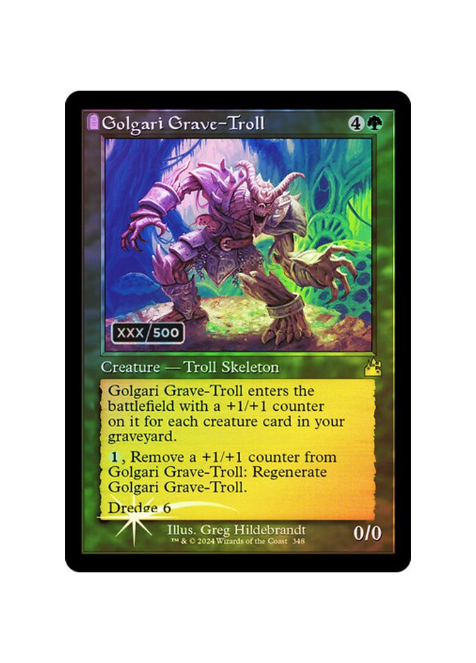 Golgari Grave-Troll - Foil