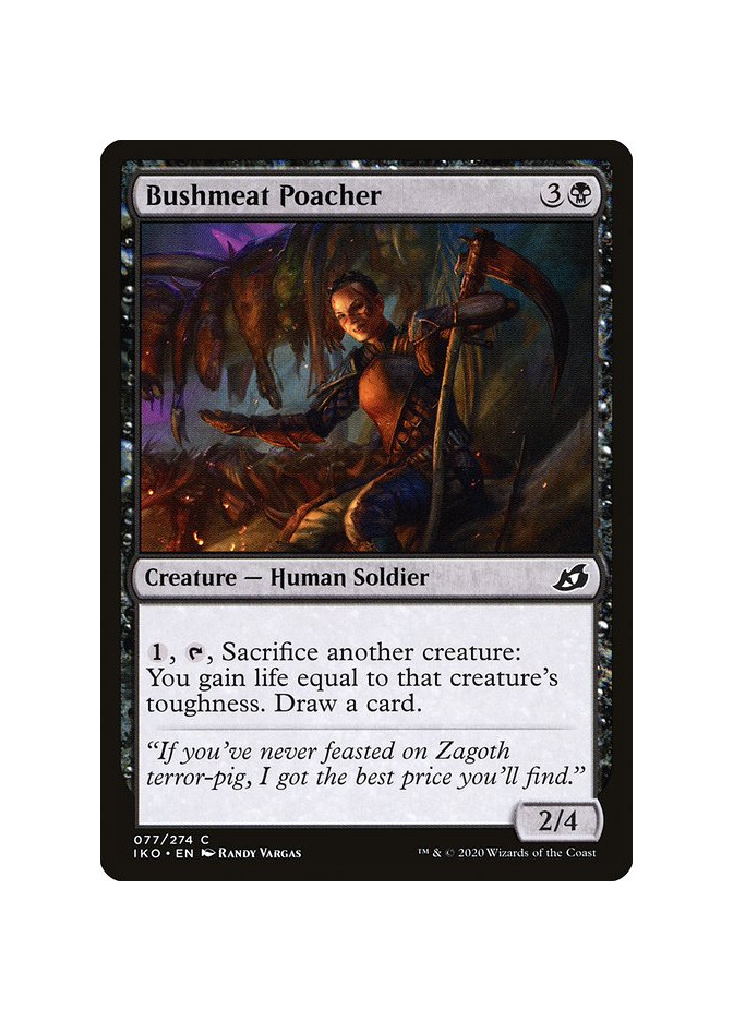 Bushmeat Poacher - Foil