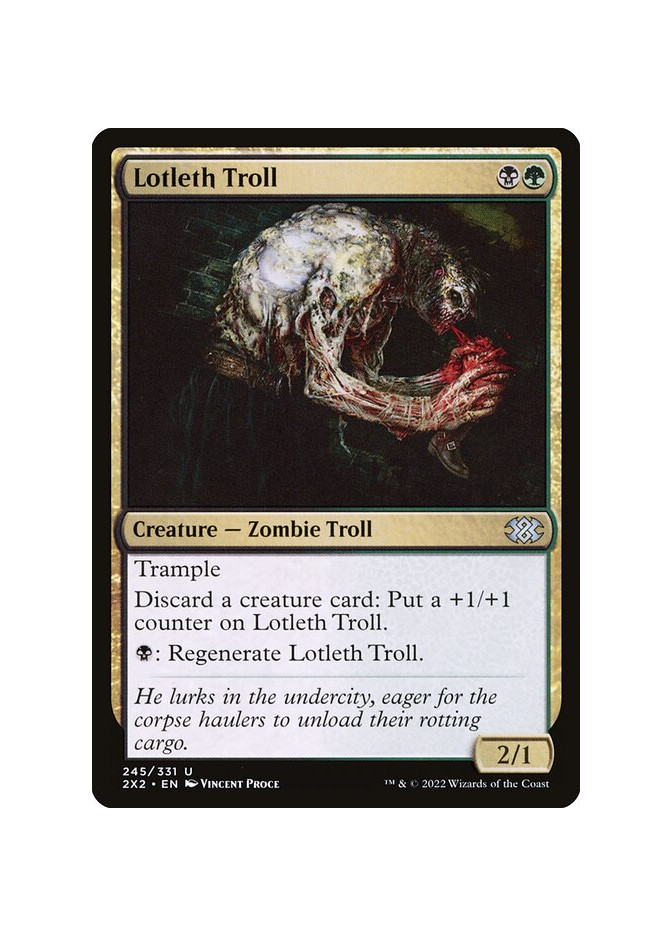 Lotleth Troll - Foil