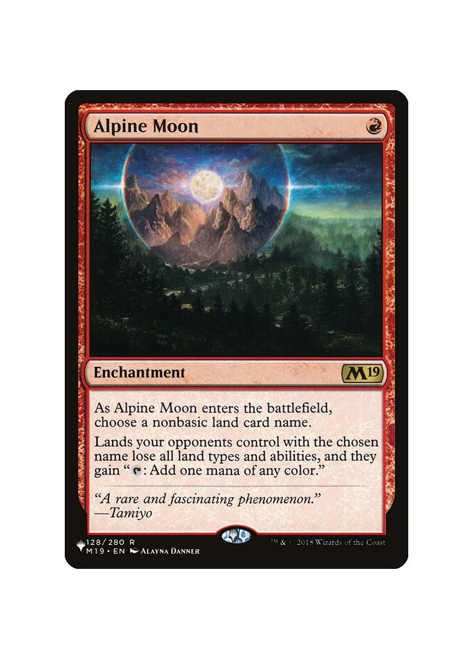 Alpine Moon
