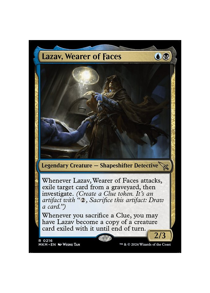 Lazav, Wearer of Faces