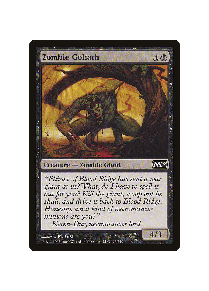 Zombie Goliath - Foil