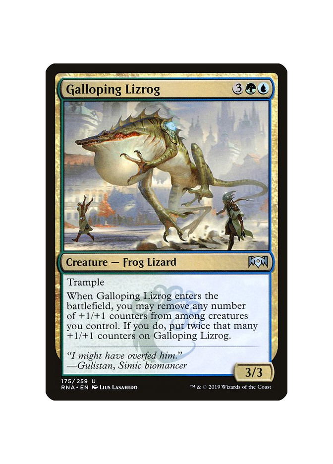 Galloping Lizrog