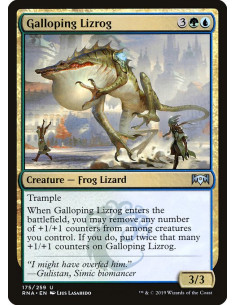 Galloping Lizrog - Foil