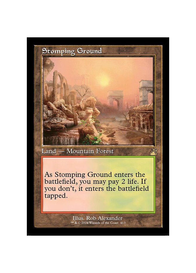 Stomping Ground - Foil