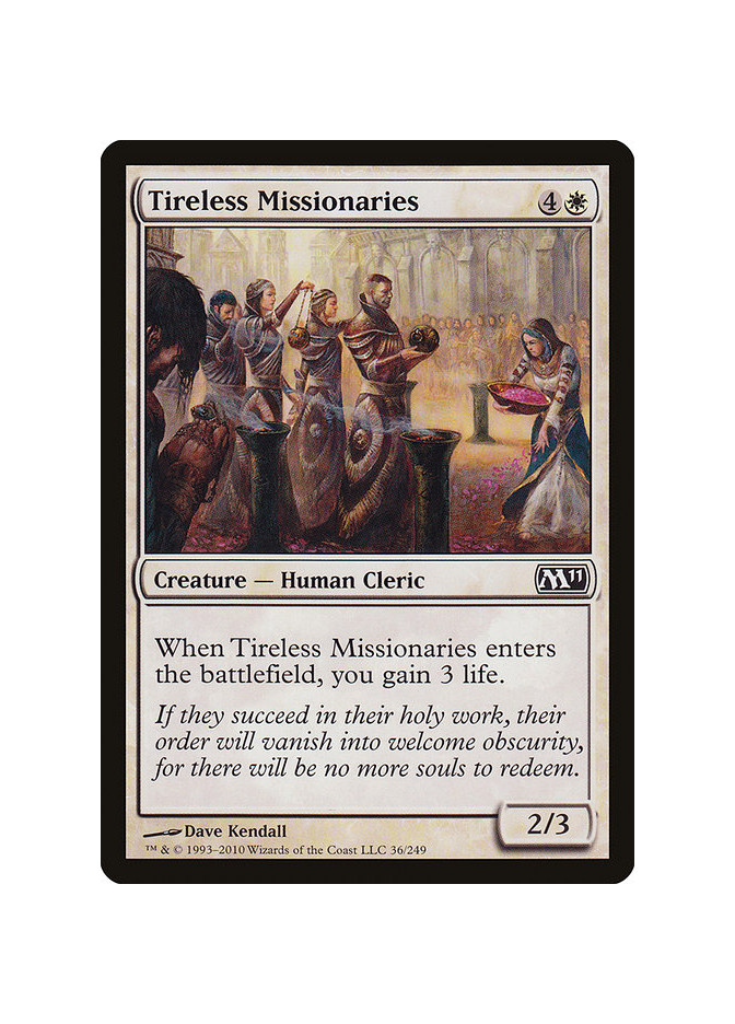Tireless Missionaries - Foil