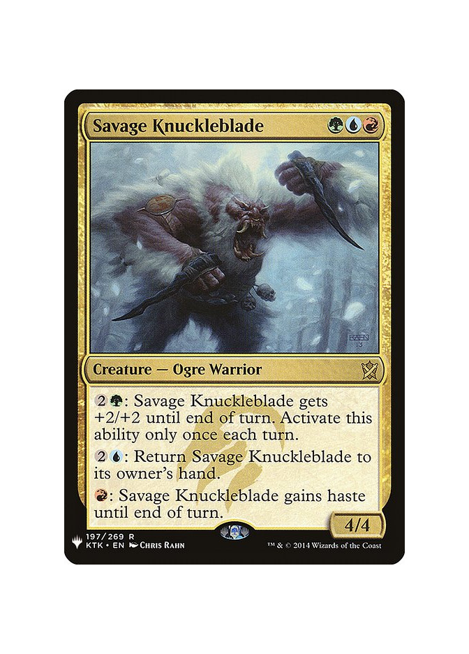 Savage Knuckleblade