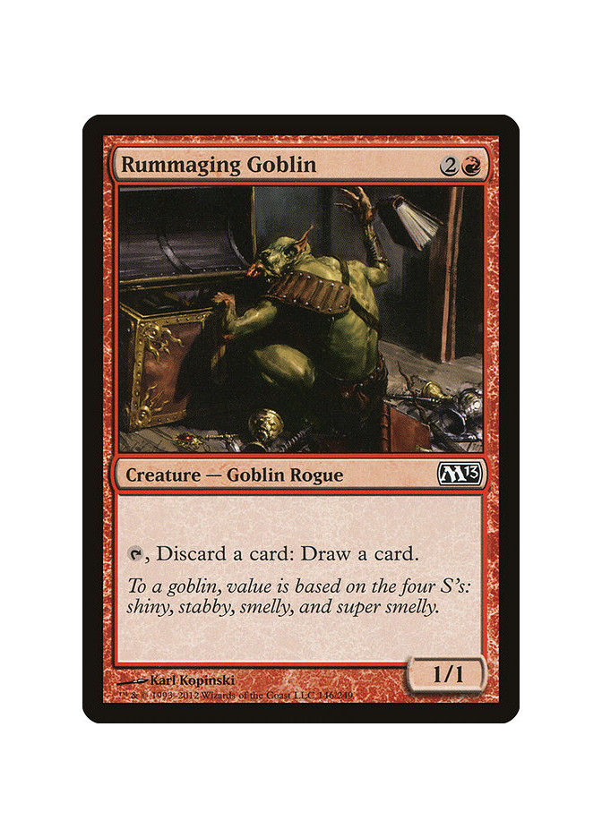 Rummaging Goblin - Foil