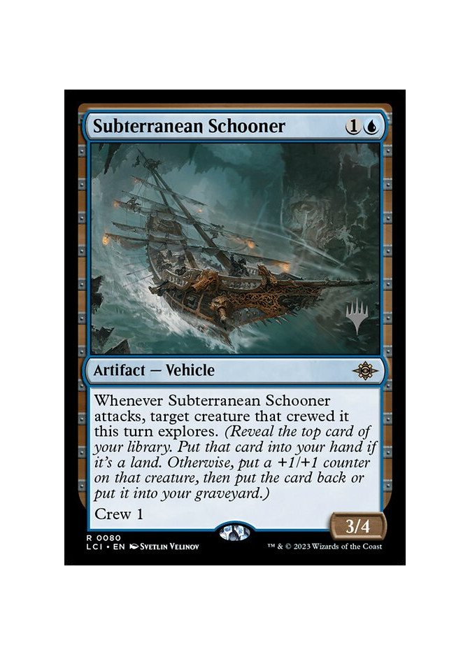 Subterranean Schooner - Foil