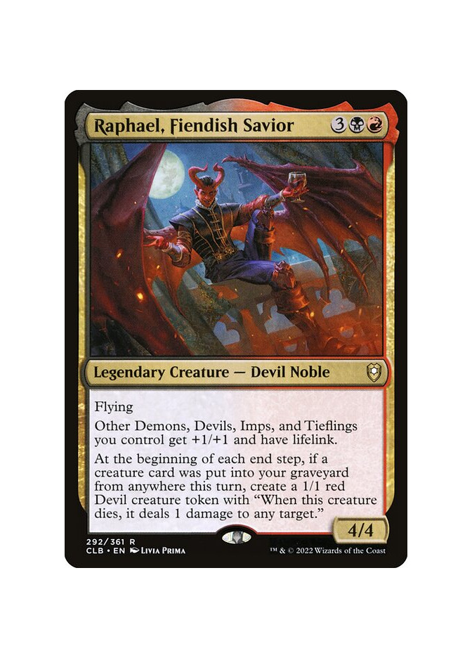 Raphael, Fiendish Savior - Foil