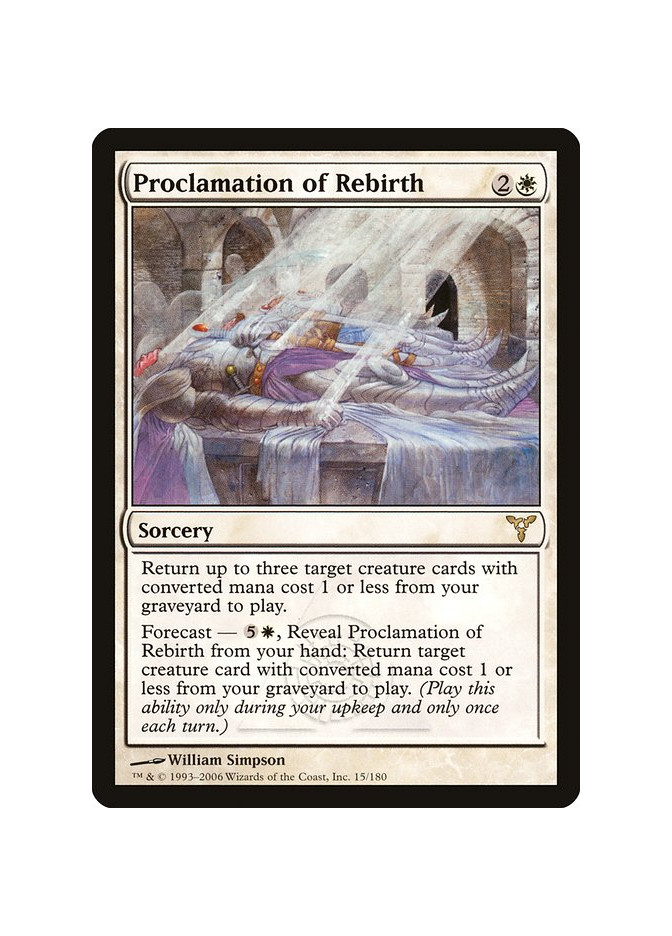 Proclamation of Rebirth - Foil