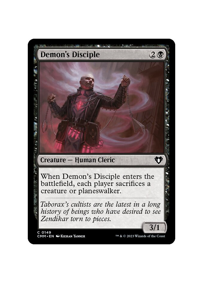 Demon's Disciple - Foil