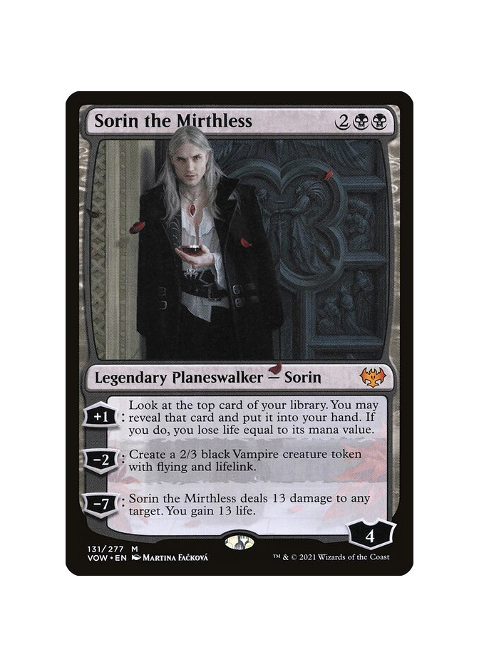 Sorin the Mirthless - Foil
