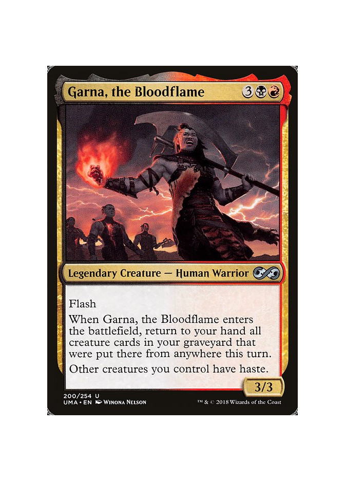 Garna, the Bloodflame - Foil