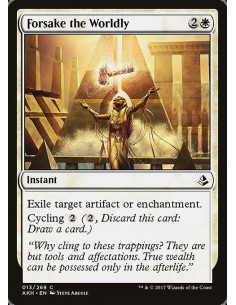 Forsake the Worldly - Foil