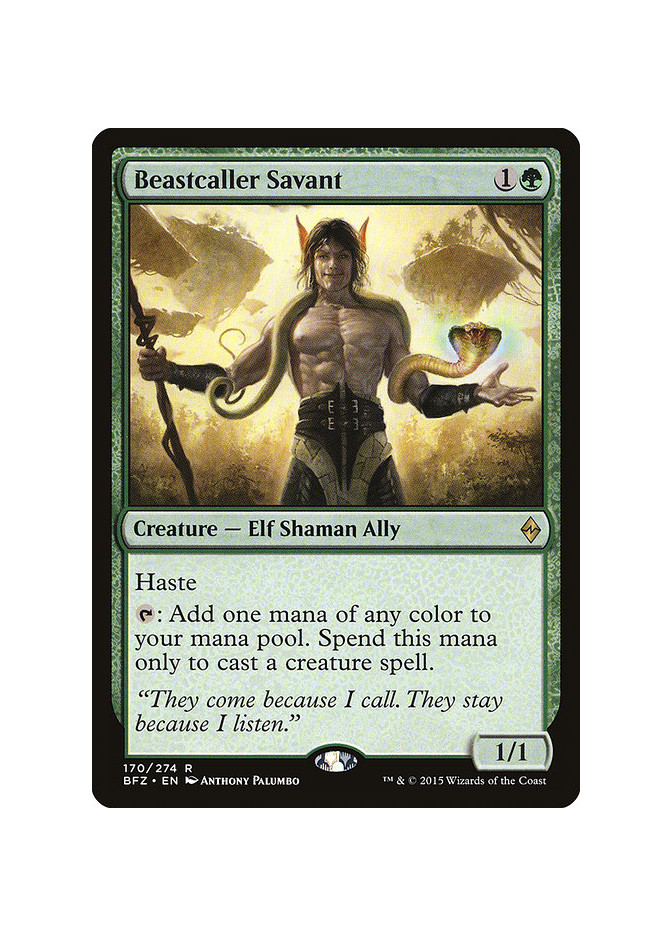 Beastcaller Savant - Foil