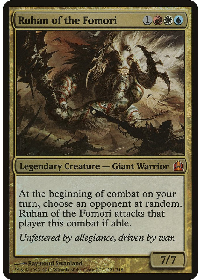 Ruhan of the Fomori - Foil