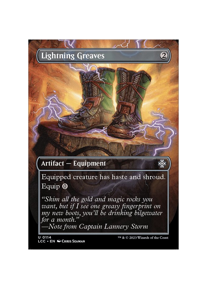 Lightning Greaves