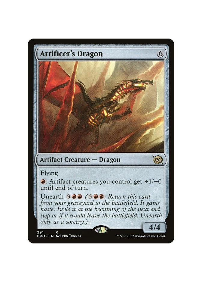 Artificer's Dragon - Foil