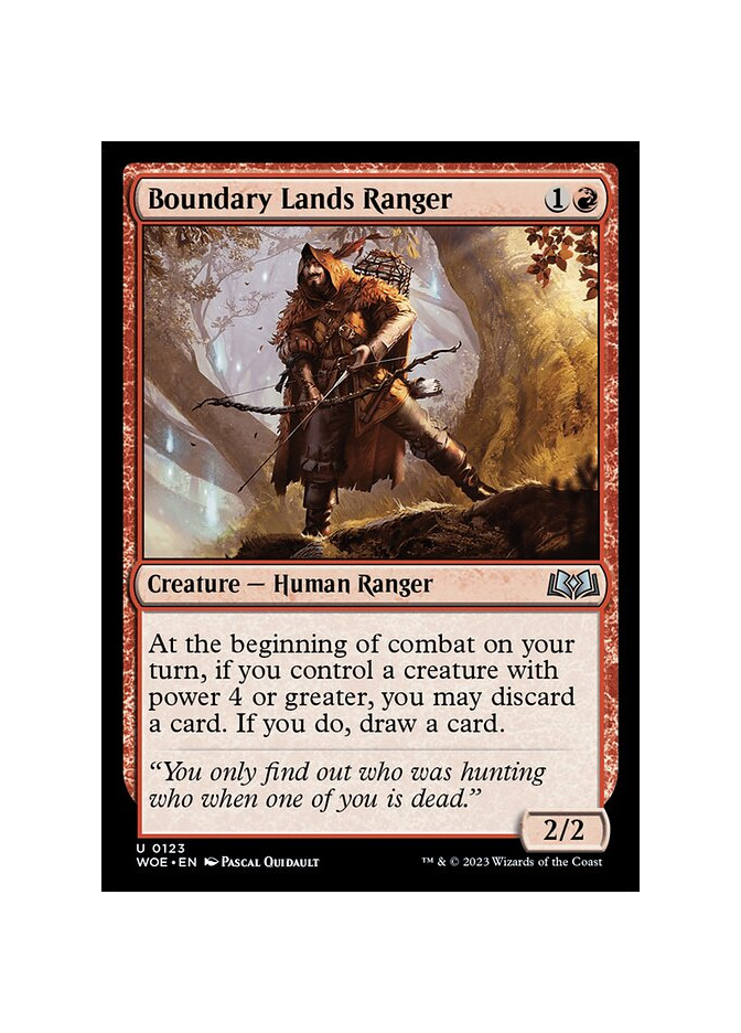 Boundary Lands Ranger