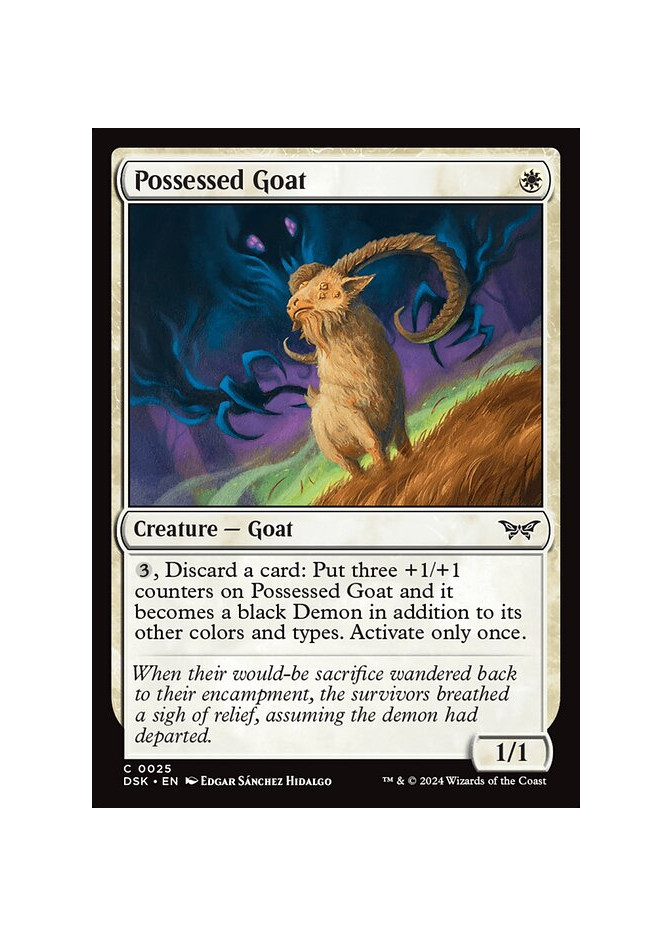Possessed Goat - Foil
