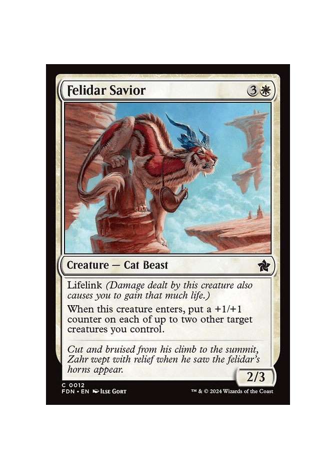 Felidar Savior - Foil