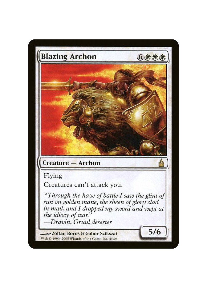 Blazing Archon - Foil