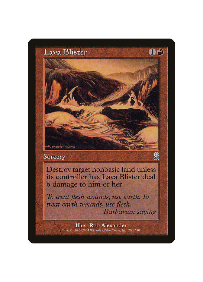 Lava Blister