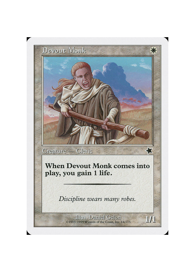 Devout Monk