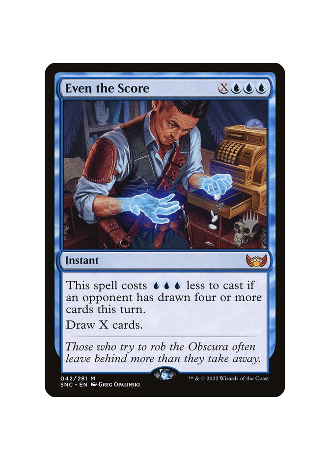 Even the Score - Foil