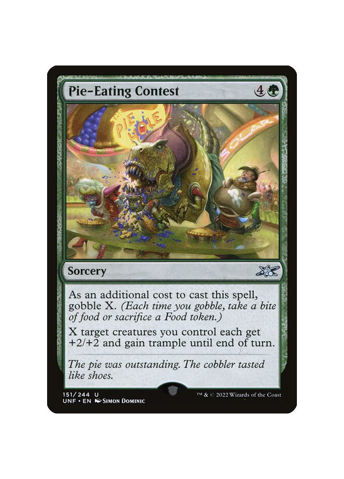 Pie-Eating Contest - Foil